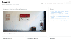 Desktop Screenshot of lowave.com
